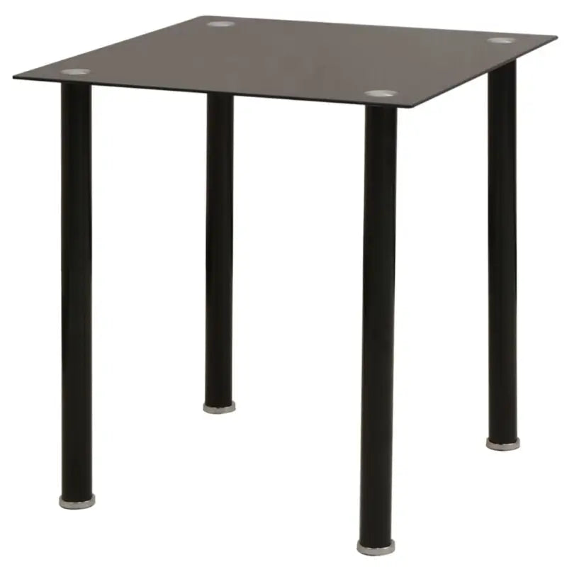 Eetkamerset met stalen frame en gehard glas voor een moderne uitstraling - Eetkamersets