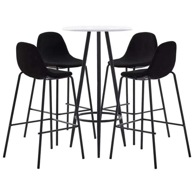 Eetkamerset modern ontwerp levering bevat voor woning en horeca - Zwart / 5 - Eetkamersets