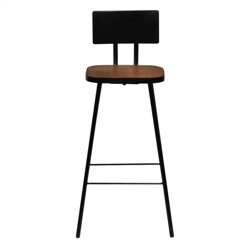 Eetkamerset van massief gerecycled hout in retro industriële stijl - Eetkamersets