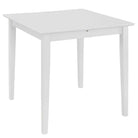 Eetkamerset van massief rubberwood met verlengbare tafel levering bevat - Eetkamersets