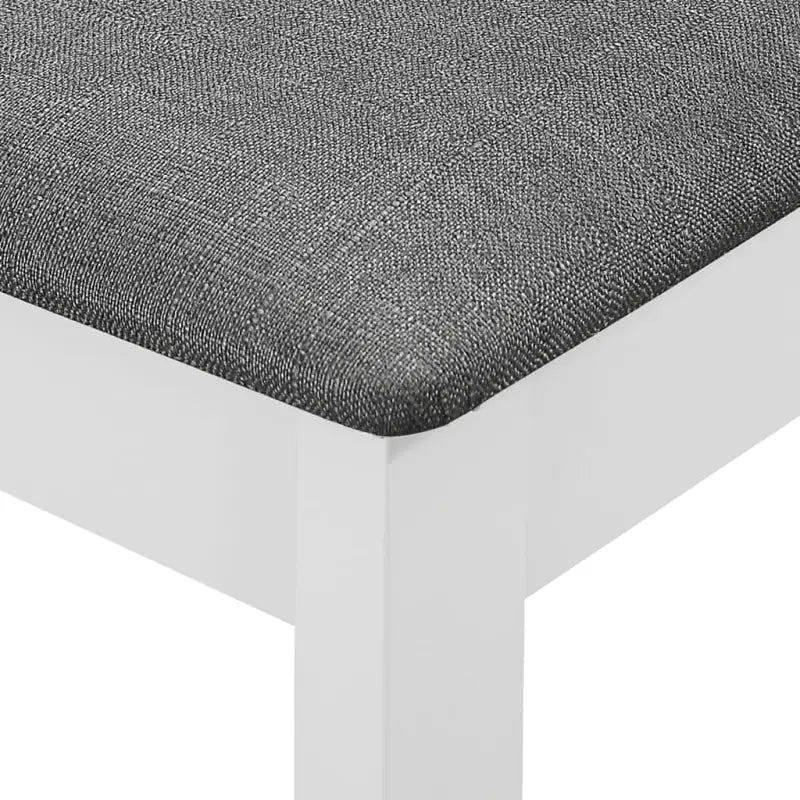 Eetkamerset van massief rubberwood met verlengbare tafel levering bevat - Eetkamersets