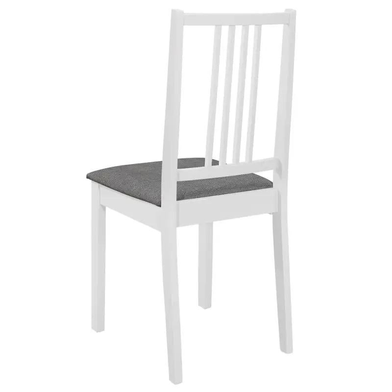 Eetkamerset van massief rubberwood met verlengbare tafel levering bevat - Eetkamersets