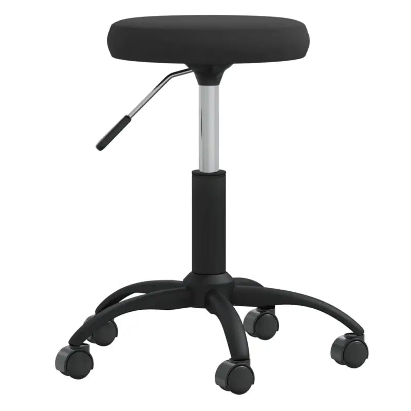 Eetkamerstoel met fluwelen bekleding en stevig stalen frame - Zwart / 1 - Eetkamerstoelen