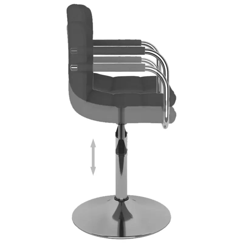 Eetkamerstoel met strak ontwerp en comfortabel bekleed zitting - Eetkamerstoelen