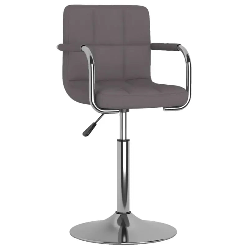 Eetkamerstoel met strak ontwerp en comfortabel bekleed zitting - Taupe / 1 - Eetkamerstoelen