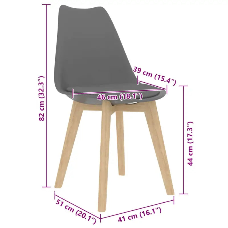 Eetkamerstoelen erg eenvoudig geleverd met tijdloos ontwerp - Eetkamerstoelen