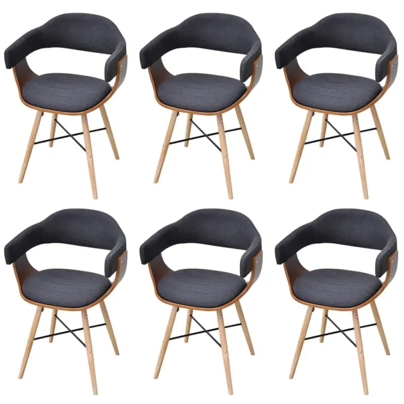 Eetkamerstoelen met beuken poten en hoogte armleuning voor comfort - Eetkamerstoelen
