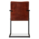 Eetkamerstoelen met echt leren zitting en stalen frame inclusief levering - Eetkamerstoelen