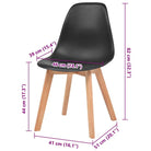 Eetkamerstoelen met elegant ontwerp en levering bevat erg eenvoudig - Eetkamerstoelen
