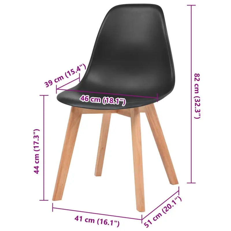 Eetkamerstoelen met elegant ontwerp en levering bevat erg eenvoudig - Eetkamerstoelen
