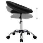 Eetkamerstoelen met graden draaibaar en verchroomd staal design - Eetkamerstoelen