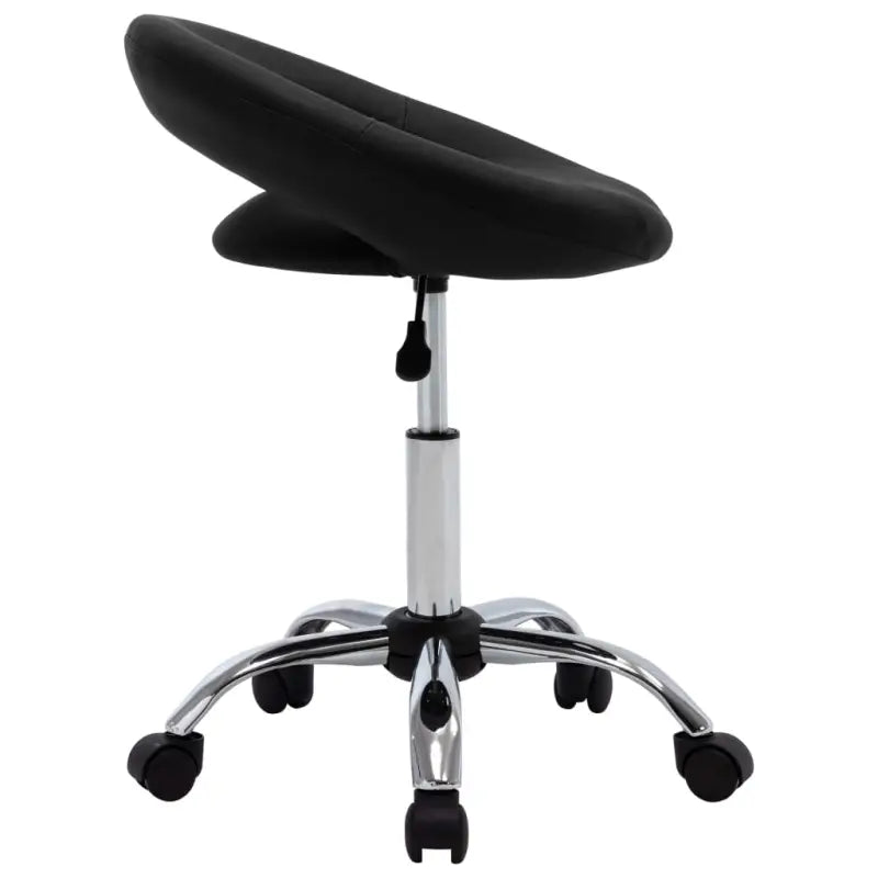 Eetkamerstoelen met graden draaibaar en verchroomd staal design - Eetkamerstoelen