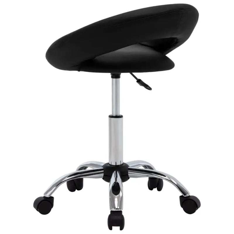 Eetkamerstoelen met graden draaibaar en verchroomd staal design - Eetkamerstoelen