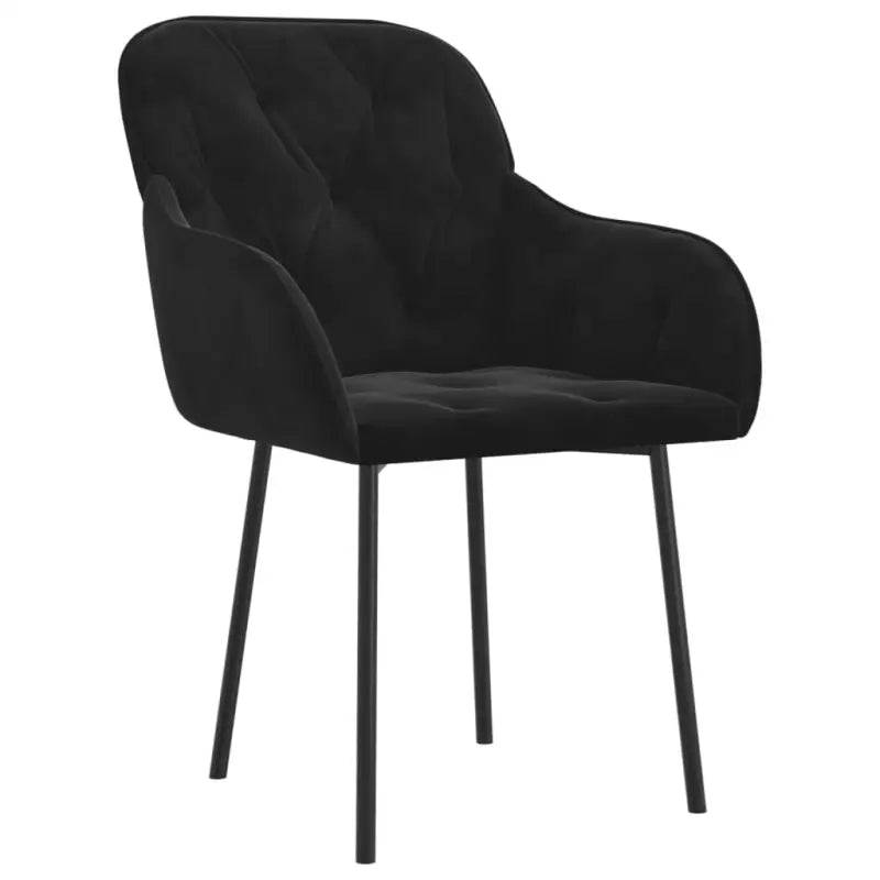 Eetkamerstoelen met hoogte armleuning en elegant fluweel design - Eetkamerstoelen
