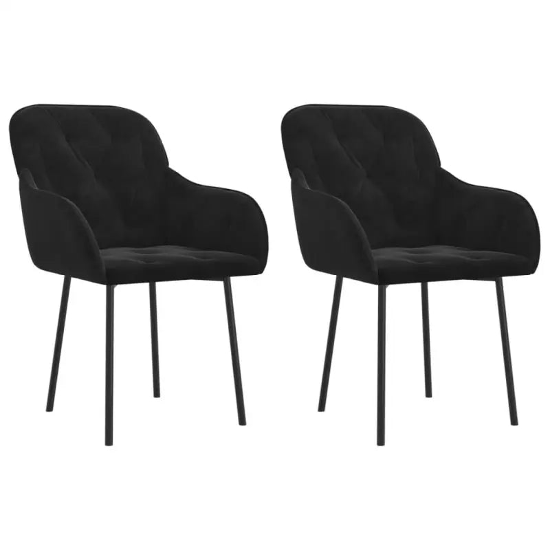 Eetkamerstoelen met hoogte armleuning en elegant fluweel design - Eetkamerstoelen