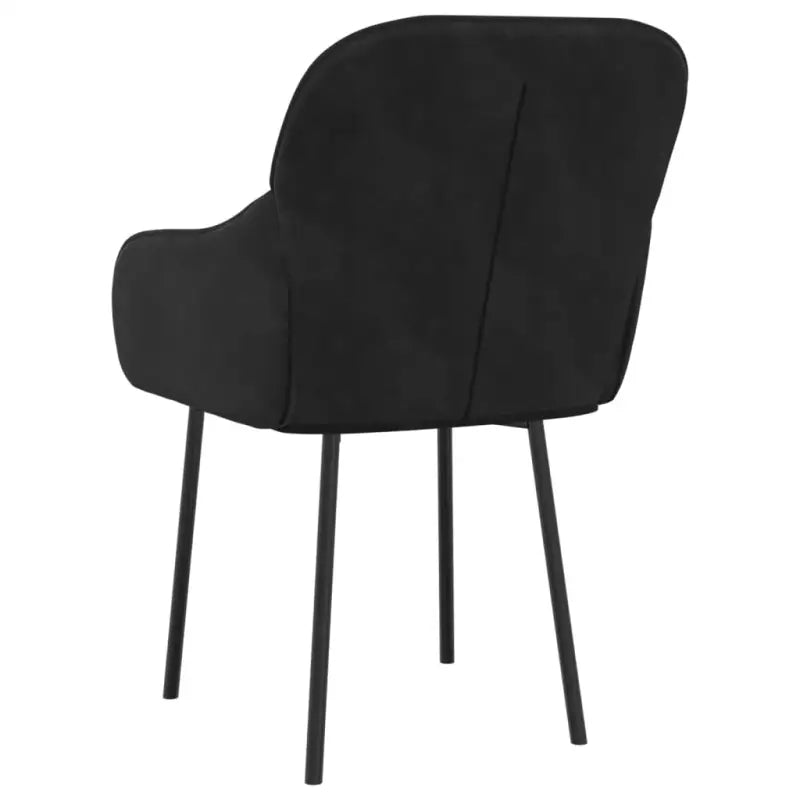 Eetkamerstoelen met hoogte armleuning en elegant fluweel design - Eetkamerstoelen