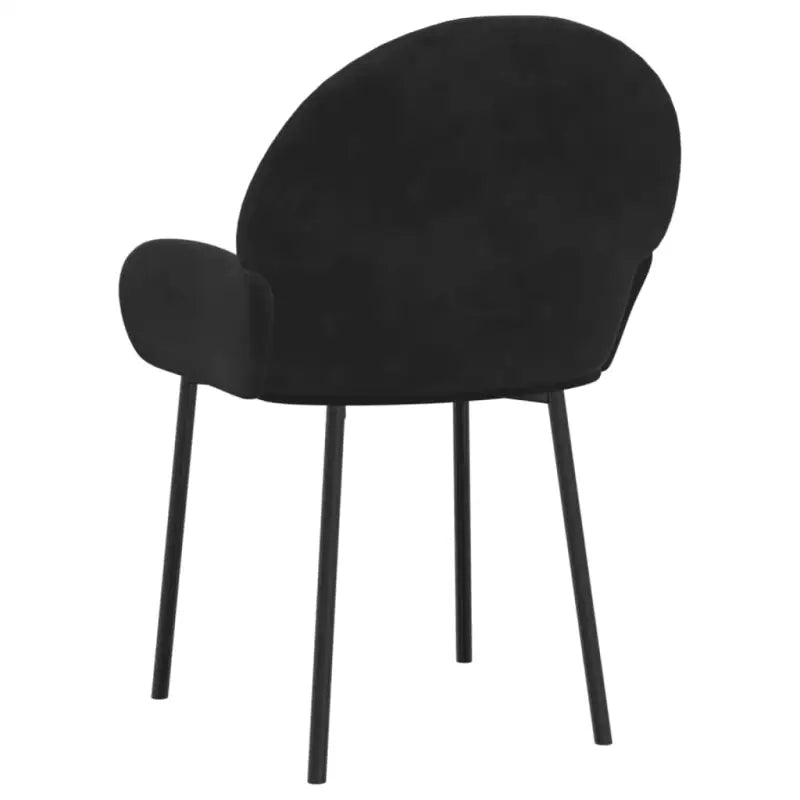 Eetkamerstoelen met hoogte armleuning en luxe fluweel design - Eetkamerstoelen