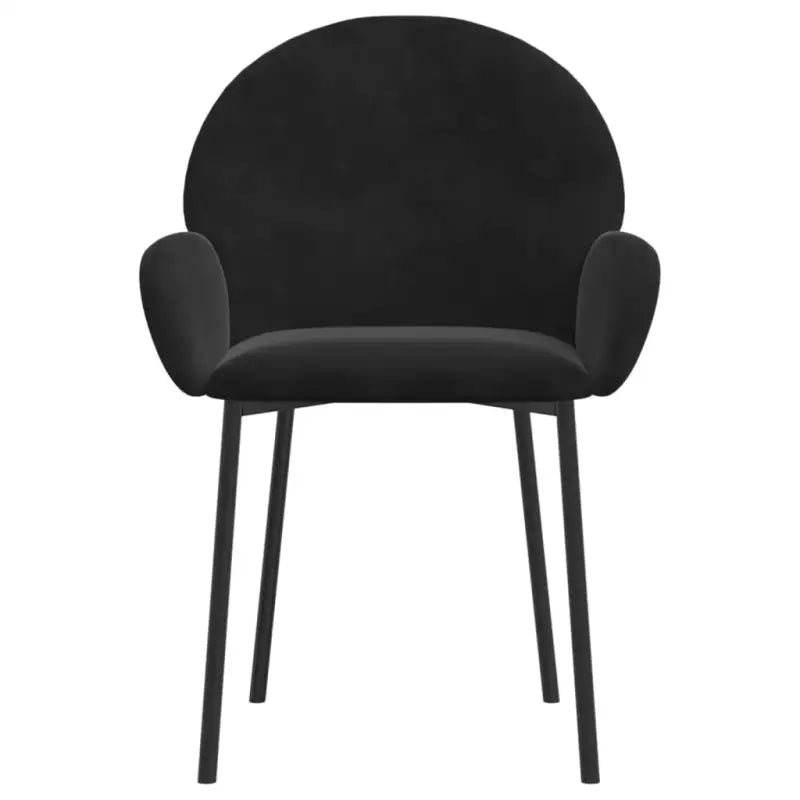 Eetkamerstoelen met hoogte armleuning en luxe fluweel design - Eetkamerstoelen