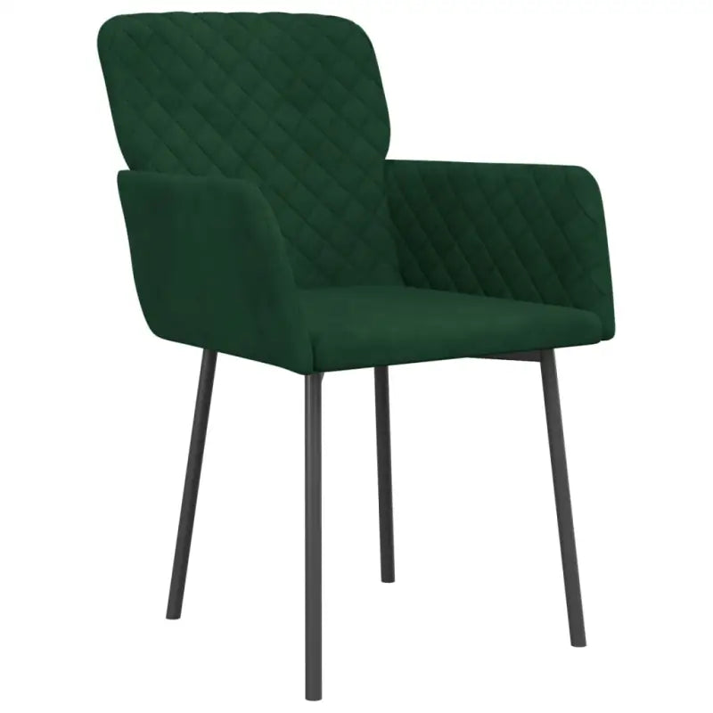 Eetkamerstoelen met hoogte armleuning en luxe fluweel ontwerp - Eetkamerstoelen