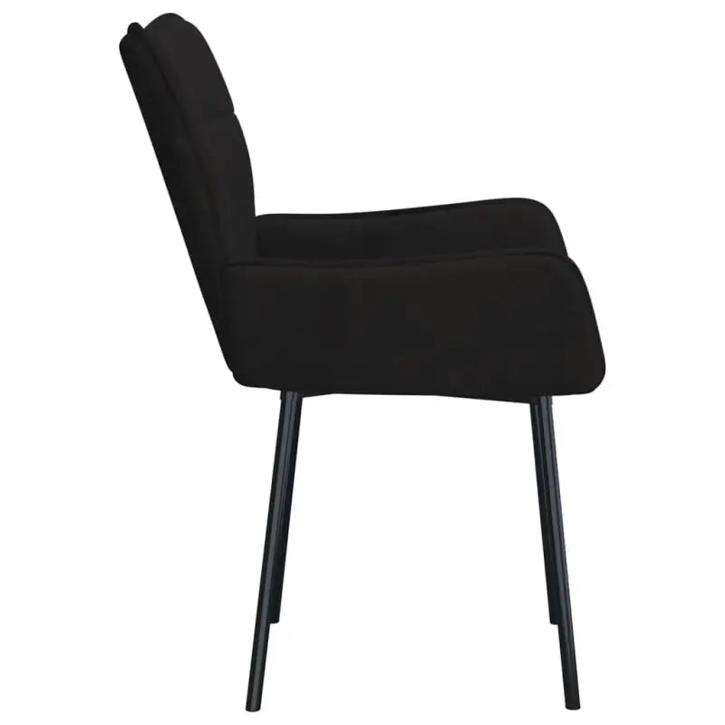 Eetkamerstoelen met hoogte armleuningen en elegant fluweel design - Eetkamerstoelen
