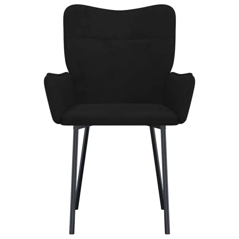 Eetkamerstoelen met hoogte armleuningen en elegant fluweel design - Eetkamerstoelen
