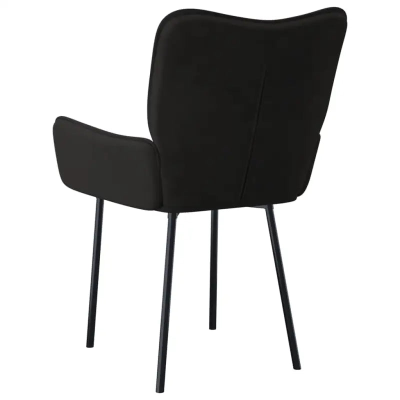 Eetkamerstoelen met hoogte armleuningen en elegant fluweel design - Eetkamerstoelen