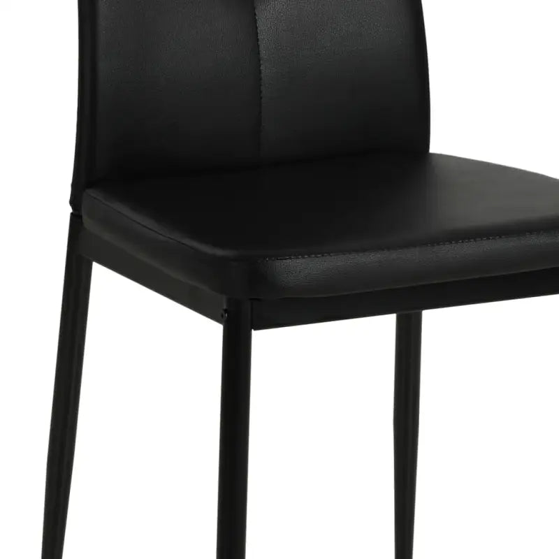 Eetkamerstoelen met houten frame en stalen poten inclusief levering - Eetkamerstoelen