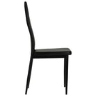 Eetkamerstoelen met houten frame en stalen poten inclusief levering - Eetkamerstoelen