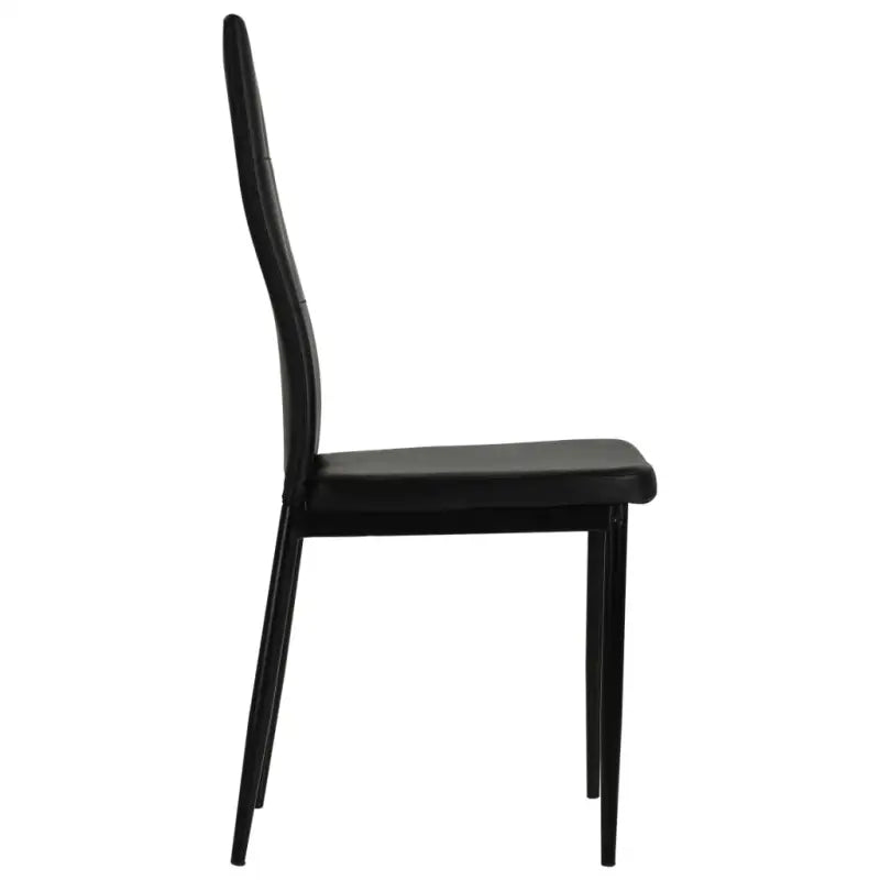 Eetkamerstoelen met houten frame en stalen poten inclusief levering - Eetkamerstoelen