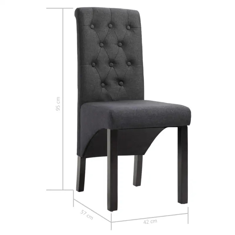 Eetkamerstoelen met levering bevat zachte bekleding en tijdloos design - Eetkamerstoelen