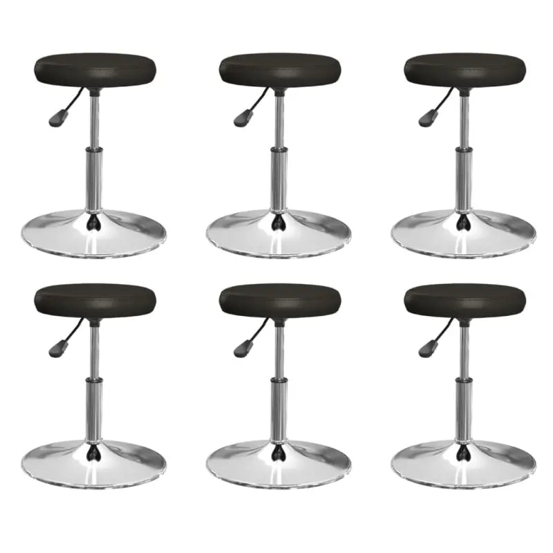 Eetkamerstoelen met tijdloos ontwerp en comfortabel kunstlederen bekleding - Eetkamerstoelen
