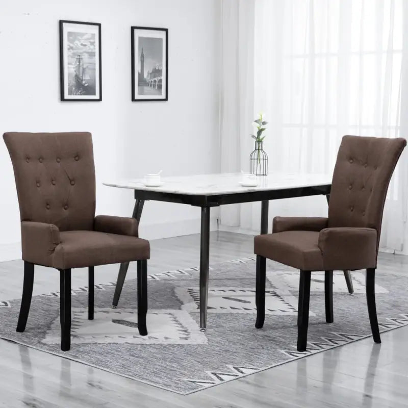 Eetkamerstoelen met zachte bekleding levering bevat een elegant design - Eetkamerstoelen