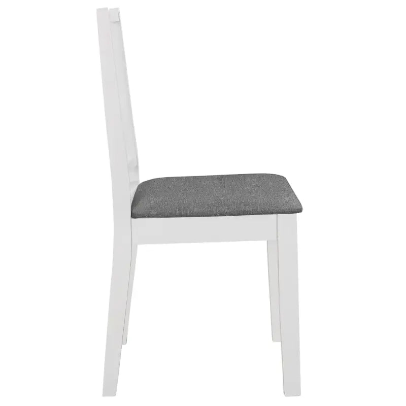 Eetkamerstoelen set met levering bevat en massief houten constructie - Eetkamerstoelen