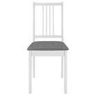 Eetkamerstoelen set met levering bevat en massief houten constructie - Eetkamerstoelen