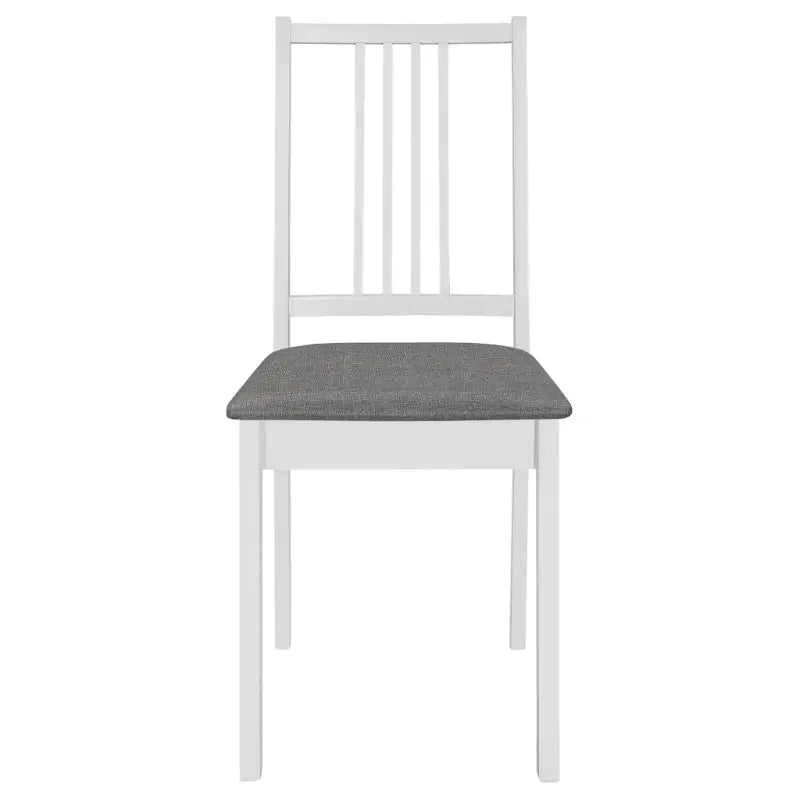 Eetkamerstoelen set met massief hout en comfortabele rugleuningen - Eetkamerstoelen