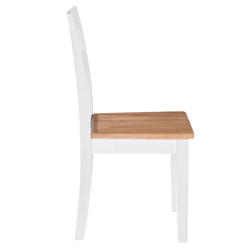 Eetkamerstoelen set van 4 met levering bevat in rubberwood klassiek ontwerp - 4 - Eetkamerstoelen