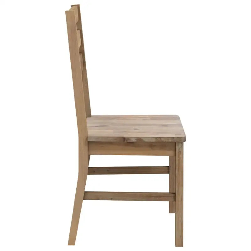 Eetkamerstoelen van massief acaciahout met levering bevat - Eetkamerstoelen