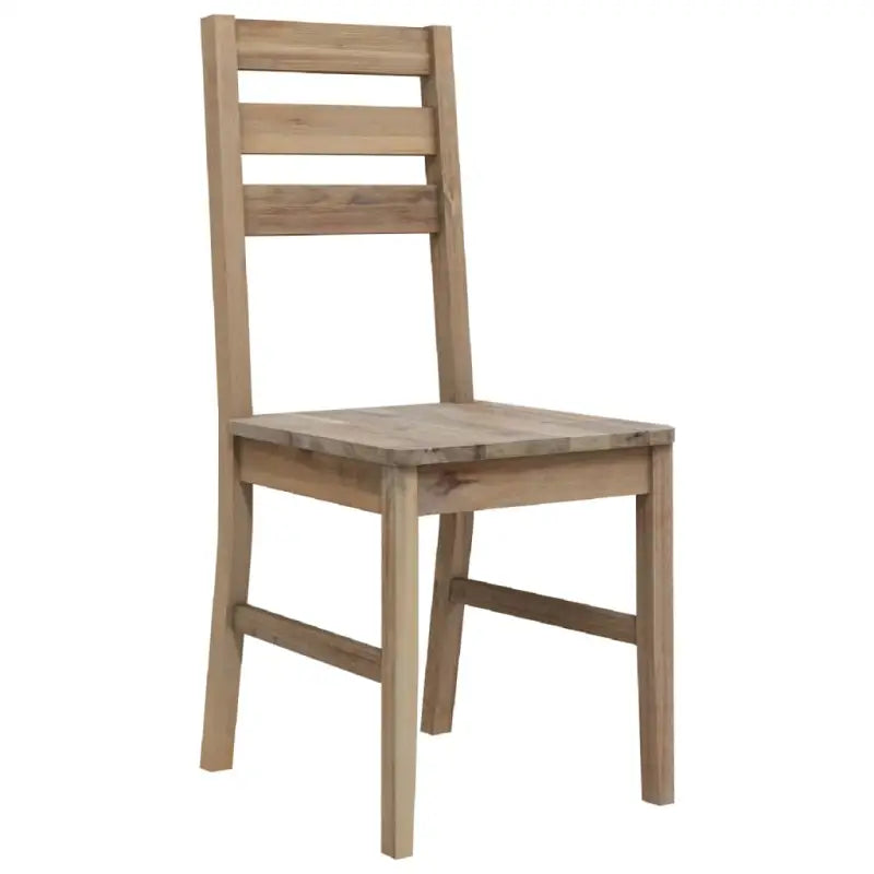 Eetkamerstoelen van massief acaciahout met levering bevat - Eetkamerstoelen