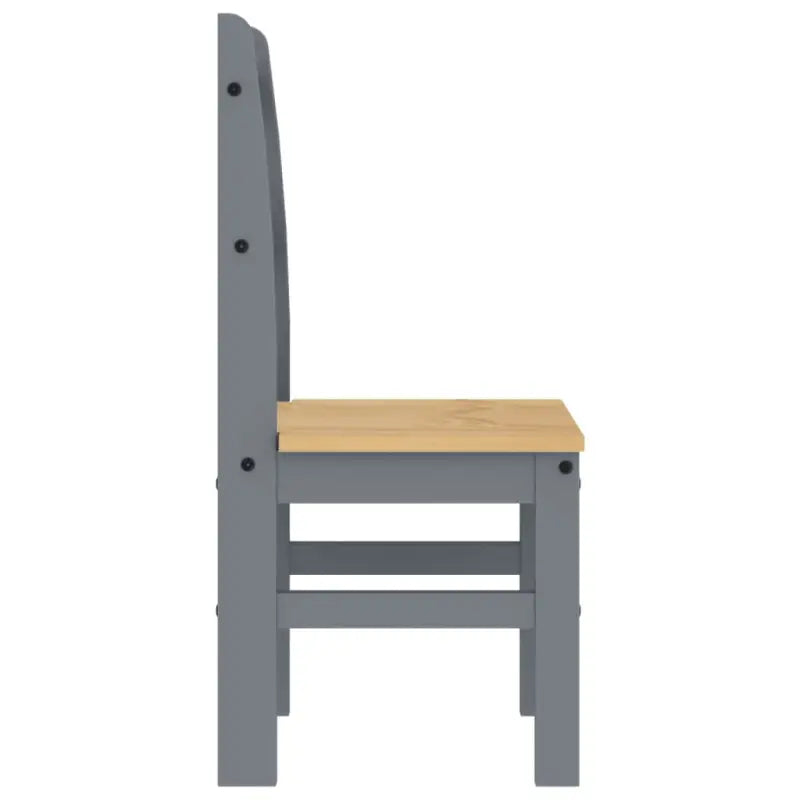Eetkamerstoelen van massief grenenhout eenvoudig schoon en tijdloos - Eetkamerstoelen