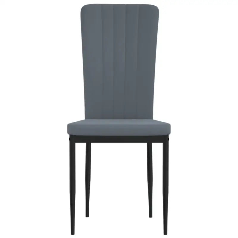 Eetkamerstoelen van zacht fluweel met elegant ontwerp - Eetkamerstoelen