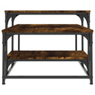 Eetkamertafel van bewerkt hout met elegante en duurzame afwerking - Salontafels