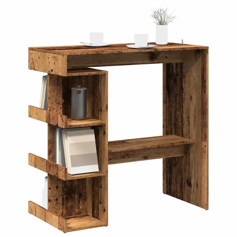 Eettafel in Sonoma Eiken voor kleine ruimtes en moderne keukens - Oud hout / 1 - Eettafels