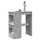 Eettafel met bewerkt hout voor stijl en duurzaamheid - Betongrijs / 1 - Eettafels