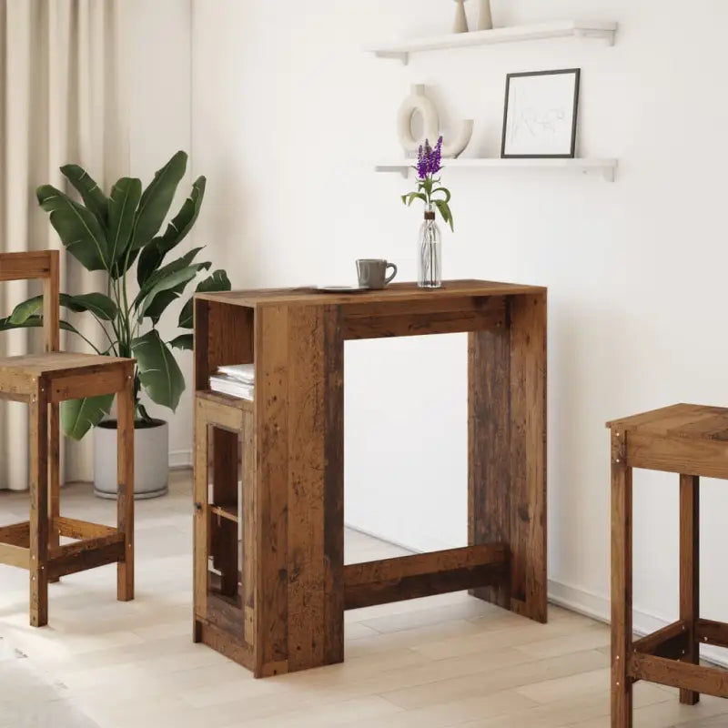 Eettafel met bewerkt hout voor stijl en duurzaamheid - Eettafels