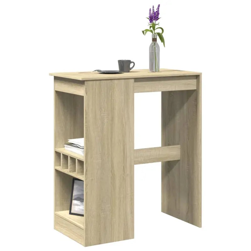 Eettafel met bewerkt hout voor stijl en duurzaamheid - Sonoma eiken / 1 - Eettafels