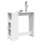 Eettafel met bewerkt hout voor stijl en duurzaamheid - Wit / 1 - Eettafels