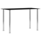 Eettafel met gehard glas voor moderne keukens en eetkamers - 120 x 60 x 75 cm / 1 - Eettafels