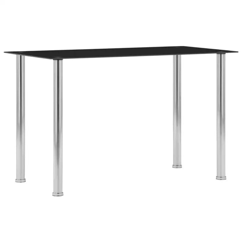 Eettafel met gehard glas voor moderne keukens en eetkamers - 120 x 60 x 75 cm / 1 - Eettafels