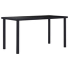 Eettafel met gehard glas voor moderne keukens en eetkamers - 140 x 70 x 75 cm / 1 - Eettafels