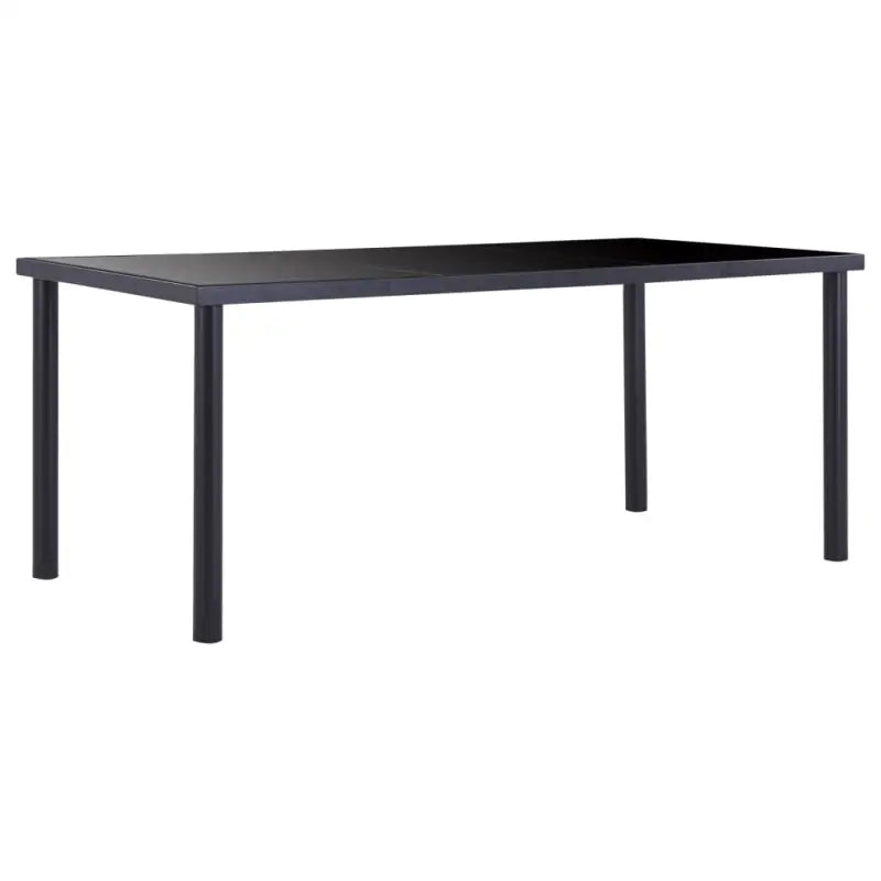 Eettafel met gehard glas voor moderne keukens en eetkamers - 180 x 90 x 75 cm / 1 - Eettafels